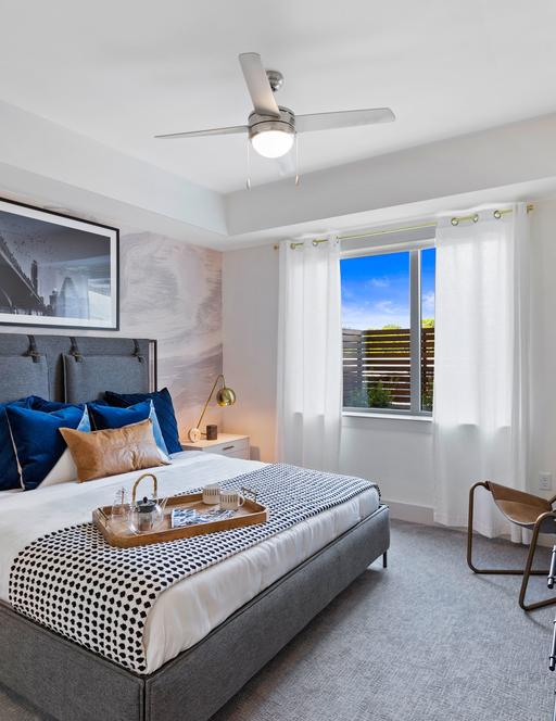 Luxury Apartments in Austin - Avenir model bedroom